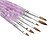 cheap Nail Brushes-13 pcs black purple color painting drawing nail art pen brushes set for manicure uv gel false tips acrylic