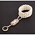 cheap Cosplay &amp; Costumes-Cosplay The Great Gatsby Charleston Roaring 20s 1920s Vintage The Great Gatsby Masquerade All Seasons Women&#039;s Rhinestone Beads Costume Ring Bracelet / Slave bracelet Golden / White / Black Vintage