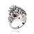 cheap Men&#039;s Rings-Men Ring Hollow Silver Silver Plated Steel Stainless Alloy Owl Vintage Trendy Rock 1pc 7 8 9 10 / Men&#039;s