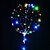baratos Decorações de Festas-luminoso transparente bobo bolha balões balões luz led natal casamento festa aniversário decoração balão de hélio