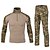 cheap Hiking T-shirts-Men&#039;s Hiking Pants Trousers Hiking Sweatshirt Long Sleeve Standing Collar Tee Tshirt Top Outdoor Fast Dry Anatomic Design Stretchy Wear Resistance Autumn / Fall Winter 100% Polyester Camo Black Army