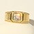 cheap Men&#039;s Rings-Band Ring Classic Gold Brass Imitation Diamond 24K Gold Plated Precious Luxury Fashion Classic 1pc 7 8 9 10 11 / Men&#039;s
