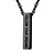 cheap Men&#039;s Necklaces-Men&#039;s Pendant Necklace Stylish Engraved Bar Fashion Stainless Steel Black Gold Silver 55 cm Necklace Jewelry 1pc For Gift Daily