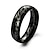 cheap Men&#039;s Rings-Band Ring Classic Silver Gold Black Titanium Steel Number Letter Lord of the Ring Artistic European Inspirational 1pc 6 7 8 9 10 / Men&#039;s