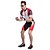 abordables Ropa de ciclismo-Nuckily Hombre Manga Corta Traje de triatlón Nailon Licra Rojo Rayas Bicicleta Transpirable Secado rápido Diseño Anatómico Deportes Rayas triatlón Ropa / Elástico / Avanzado