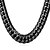 cheap Men&#039;s Necklaces-Men&#039;s Chain Necklace Thick Chain Box Chain franco chain Fashion Hip Hop Stainless Steel Silver Gold Black 55 cm Necklace Jewelry 1pc For Gift Daily