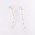 cheap Earrings-1 Pair Drop Earrings Dangle Earrings For Freshwater Pearl Women&#039;s Wedding Birthday Evening Party White Beads Pearl Alloy
