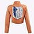 cheap Anime Cosplay-Inspired by Attack on Titan Cookie Anime Anime Cosplay Costumes Japanese Cosplay Tops / Bottoms Halloween Long Sleeve Classic Coat For Women&#039;s