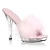 cheap Sandals-Women&#039;s Heels Clogs &amp; Mules Sexy Shoes Stilettos Furry Feather Party Daily Party &amp; Evening Solid Color Summer Feather Stiletto Heel Peep Toe Elegant Sexy Casual Patent Leather Loafer Black White Pink