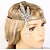 cheap Vintage Dresses-Vintage Classical Retro Vintage Roaring 20s 1920s Flapper Headband Head Jewelry Headbands forehead jewelry The Great Gatsby Charleston Gentlewoman Women&#039;s Feather Beads Halloween Party Business