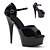 cheap Sandals-Women&#039;s Heels Sexy Shoes Platform Sandals Plus Size Platform Stiletto Heel Peep Toe Sexy Casual Dress Party &amp; Evening Walking Shoes Patent Leather Buckle Solid Colored Black Purple Red