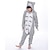 baratos Pijamas Kigurumi-Crianças Pijama kigurumi Gato Totoro Côr Sólida Pijamas Macacão Flanela Cosplay Para Meninos e meninas Natal Pijamas Animais desenho animado