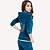 cheap Running &amp; Jogging Clothing-Women&#039;s Wide Leg Tracksuit Winter Long Sleeve V Neck Velvet Anatomic Design Quick Dry Breathable Zumba Yoga Fitness Running Sportswear Solid Colored Plus Size Light Coffee Burgundy Blue Pink
