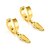 cheap Men&#039;s Earrings-Men&#039;s Stud Earrings Classic Platinum Plated Gold Plated Korean Earrings Jewelry White / Black / Gold For 1 Pair Daily