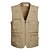 cheap Hiking Shirts-Men&#039;s Sleeveless Fishing Vest Hiking Vest Jacket Top Outdoor Breathable Quick Dry Lightweight Multi Pockets POLY Terylene Army Green Ivory Coffee Hunting Fishing Hiking