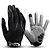 cheap Cycling-CoolChange Winter Bike Gloves / Cycling Gloves Mountain Bike Gloves Mountain Bike MTB Anti-Slip Thermal Warm Breathable Sweat wicking Full Finger Gloves Sports Gloves Terry Cloth Black / Red Bule