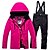 baratos Roupas De Esqui-RIVIYELE Homens Calças &amp; Jaquetas de Esqui Esportes de Inverno A Prova de Vento Quente Respirabilidade Algodão POLY Ganga Conjuntos Roupa de Esqui