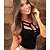 cheap Shoes &amp; Accessories-Women&#039;s Plain Solid Colored Daily Sleeveless Camisole V Neck Streetwear Tops Slim White Black Gray S