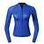 cheap Wetsuits, Diving Suits &amp; Rash Guard Shirts-Women&#039;s 2mm Wetsuit Top Top Spandex CR Neoprene High Elasticity Thermal Warm Quick Dry Front Zip Long Sleeve - Solid Colored Swimming Diving Surfing Autumn / Fall Spring Summer / Skinny