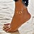 cheap Body Jewelry-Ankle Bracelet feet jewelry Simple Fashion Trendy Women&#039;s Body Jewelry For Causal Carnival Two tone Partners in Crime Alloy Handcuffs Gold Silver 1pc