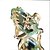 abordables Anillos-Mujer Anillo de banda Violeta Clásico Morado Verde Cobre Libélula Estado animico Inusual Diseño Único Romántico 1 PC 6 7 8 9 10 / Anillo de declaración