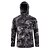 cheap Hunting Clothing-Men&#039;s Hooded Camouflage Hunting Jacket Hunting Fleece Jacket Outdoor Fall Winter Spring Thermal Warm Waterproof Windproof Breathable Jacket Camo Fleece Camping / Hiking Hunting Fishing Black