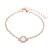 cheap Bracelets-5pcs Women&#039;s Chain Bracelet Cuff Bracelet Layered Love knot Coin Twist Circle Knot Trendy Korean Imitation Diamond Bracelet Jewelry Silver / Gold For Party Daily