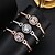 cheap Others-Women&#039;s Bracelet Bangles Classic Circle Stylish Elegant Alloy Bracelet Jewelry Rose Gold / Silver / Gold For Daily Date Valentine