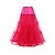 abordables Cosplay &amp; Disfraces-1950s Enagua Tutu Debajo de la falda Miriñaque Mujer Princesa Rendimiento Boda Fiesta Enagua