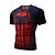 cheap Cycling Clothing-Men&#039;s Compression Shirt Short Sleeve Compression Jersey Compression Clothing Breathable Back Pocket Comfortable Sweat-Wicking Black / Silver Black / Red Red+Blue Lycra Summer Outdoor Exercise Cycling