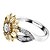 baratos Anéis-Anel Dourado Spot de Luz Multi-Colorida Liga 1pç 5 6 7 9 10 / Mulheres