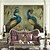 cheap Wallpaper-Cool Wallpapers Wall Mural Beautiful Wallpaper Wall Sticker Covering Print Adhesive Required Peacock Bird Animal Canvas Home Décor