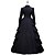 cheap Vintage Dresses-Floral Style Rococo Victorian Renaissance Cocktail Dress Dress Party Costume Masquerade Prom Dress Floor Length Princess Plus Size Women&#039;s Ball Gown Square Neck Christmas Halloween Party / Evening