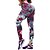 abordables Deporte Athleisure-Mujer Pantalones de yoga Alta cintura Medias / Mallas Largas Polainas Prendas de abajo Cráneos Moda Control de barriga Levantamiento de tope Dispersor de humedad Violeta Rojo Azul Aptitud física