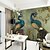abordables Papel Pintado-Cool wallpapers mural de la pared hermoso papel pintado etiqueta de la pared que cubre la impresión adhesivo requerido pavo real pájaro animal lienzo decoración del hogar