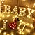 abordables Accesorios de Baño-luces de letras led letrero 26 letras alfabeto letras iluminadas letrero para luz nocturna boda fiesta de cumpleaños con batería lámpara de navidad decoración de la barra de inicio