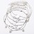 preiswerte Körperschmuck-Knöchel-Armband Damen Körperschmuck Für Geschenk Alltag Aleación Silber Gold 5 Stück