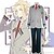 cheap Anime Cosplay-Inspired by Cosplay My Hero Academia / Boku No Hero Midoriya Izuku Todoroki Shoto Deku Anime Cosplay Costumes Japanese Patchwork Cosplay Suits Coat Blouse Pants Long Sleeve For Men&#039;s / Tie / Tie