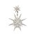 cheap Earrings-Women&#039;s Silver Gold AAA Cubic Zirconia Earrings Marquise Cut Flower Snowflake Statement Luxury Elegant Fashion Oversized Imitation Diamond Earrings Jewelry White and Sliver / Golden For Party Gift