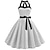 cheap Vintage Dresses-Polka Dots Retro Vintage 1950s Cocktail Dress Vintage Dress Dress Rockabilly Halter Flare Dress Knee Length Women&#039;s Homecoming Dress Summer