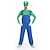 cheap Vintage Dresses-Uniforms Mario Cosplay Costume Hat Masquerade Costume Men&#039;s Adults&#039; Party / Evening Halloween Christmas Halloween Carnival Festival / Holiday Polyster Green / Red Men&#039;s Women&#039;s Male Easy Carnival