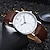 cheap Others-Men&#039;s Wrist Watch Analog Quartz Minimalist Casual Watch / One Year / Leather