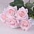 abordables Petite Déco Intérieure-fleur artificielle bouquet de mariage en plastique bouquet de fleurs de table 1 branche 43cm