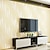 cheap Wall Art-Strip Wallpaper Damask Wall Covering Sticker Film Flocking Non Woven Adhesive required Home Décor 1000x53cm/393.7x20.87inch