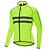 abordables Ropa de ciclismo-WOSAWE Hombre Chaqueta de Ciclismo Invierno Bicicleta Paravientos Cima Impermeable Resistente al Viento Transpirable Deportes Negro / Naranja / Verde Ciclismo de Montaña Ciclismo de Pista Ropa Ropa