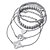 cheap Bracelets-Women&#039;s Beaded Heart life Tree European Fashion Alloy Bracelet Jewelry Silver For Daily Holiday