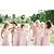 cheap Mother of the Bride Dresses-A-Line Sweetheart Neckline / Cross Front Knee Length Chiffon Bridesmaid Dress with Ruching