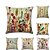 cheap Home &amp; Garden-6 pcs Pillow Cover Polyester, Rustic Classic Animal Square Traditional Classic