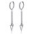 cheap Earrings-1pc Earrings Men&#039;s Christmas Party Anniversary Classic Stainless Steel Mini