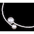 abordables Colliers Tendance-1 pc Collier Femme Mariage Cadeau du quotidien Imitation Perle Imitation de diamant